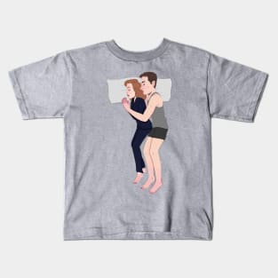 Scully and Mulder: Plus One Kids T-Shirt